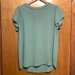 Loft Blouse with cutouts Green Size Medium